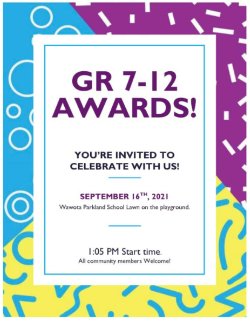 Gr. 7-12 Awards